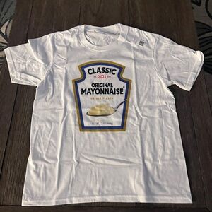 Classic White Mayonnaise Graphic Tee